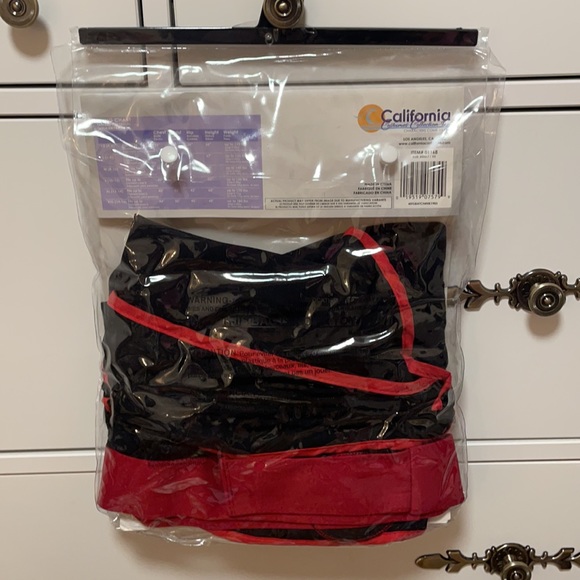 NWT Unworn cardiac arrest goth nurse costume Halloween - Picture 4 of 4